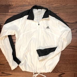 Adidas windbreaker jacket zip up